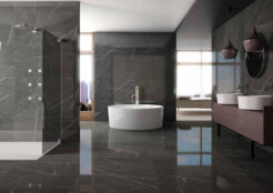 IMITATION MARBRE MARQUINA POLI RECTIFIÉ